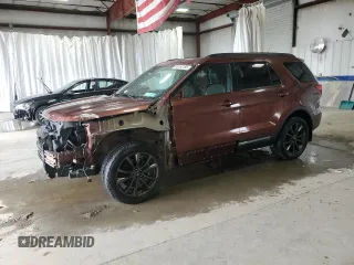 2018 Ford Explorer XLT with VIN 1FM5K8DH3JGB38067, listed as a Copart auction lot 46162185 with 101,537 mi miles and Salvage Title. Bid and sale history available at carsss.com. Image 1.