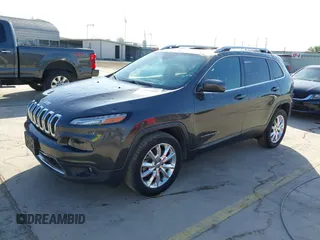 2016 Jeep Cherokee Limited with VIN 1C4PJLDS7GW159825, listed as a IAAI auction lot 41951609 with 102,624 mi miles and . Bid and sale history available at DreamBid. Image 19.