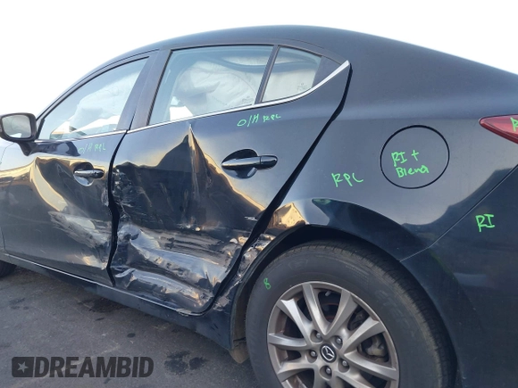 2015 Mazda 3 i Grand Touring with VIN JM1BM1W71F1226283, listed as a IAAI auction lot 41450177 with 136,621 mi miles and . Bid and sale history available at DreamBid. Image 17.