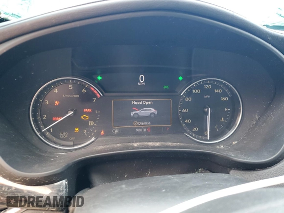 2020 Cadillac XT4 FWD Premium Luxury with VIN 1GYFZCR44LF099246, listed as a Copart auction lot 41861735 with 98,018 mi miles and Salvage title. Bid and sale history available at DreamBid. Image 9.