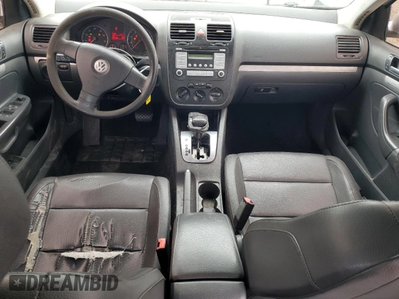 2007 Volkswagen Jetta Wolfsburg Edition with VIN 3VWEF71K57M138599, listed as a Copart auction lot 59546025 with 205,460 mi miles and Salvage title. Bid and sale history available at DreamBid. Image 8.