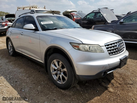 2008 Infiniti FX35 with VIN JNRAS08W98X204564, listed as a Copart auction lot 69335644 with 288,226 mi miles and Salvage Title. Bid and sale history available at carsss.com. Image 4.