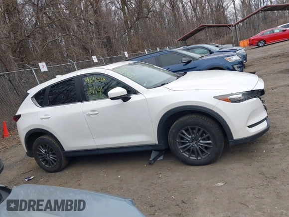 2020 Mazda CX-5 Touring with VIN JM3KFBCM5L1737640, listed as a IAAI auction lot 41613576 with 1 mi miles. Bid and sale history available at carsss.com. Image 12.