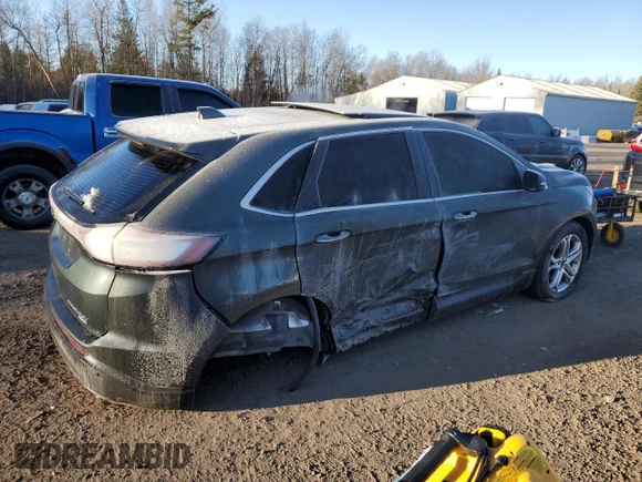 2015 Ford Edge Titanium with VIN 2FMTK4K91FBB83440, listed as a Copart auction lot 50348185 with 193,461 mi miles and Clean Title. Bid and sale history available at carsss.com. Image 3.