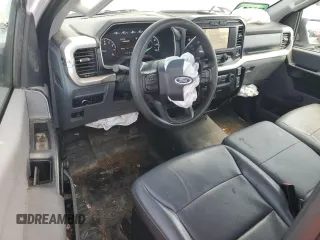 2021 Ford F-150 XL with VIN 1FTMF1CB2MKD60531, listed as a Copart auction lot 61488015 with 97,908 mi miles and Salvage title. Bid and sale history available at DreamBid. Image 8.