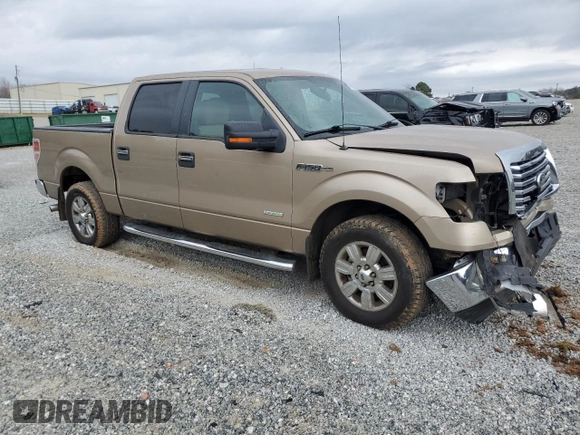 2012 Ford F-150 XL with VIN 1FTFW1CT2CKD60819, listed as a Copart auction lot 47610205 with 207,170 mi miles and Salvage Title. Bid and sale history available at carsss.com. Image 4.
