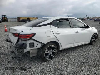 2021 Nissan Sentra SR z VIN 3N1AB8DV6MY329349, wystawiony jako Copart lot #54889025 z przebiegiem 60 112 mil mil oraz Szkoda całkowita • Salvage title. Historia ofert i sprzedaży dostępna na DreamBid. Obrazek 3.