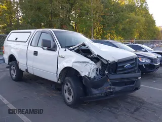 2008 Ford F-150 XL with VIN 1FTRF14W98KB87331, listed as a IAAI auction lot 40583789 with 106,402 mi miles. Bid and sale history available at carsss.com. Image 1.