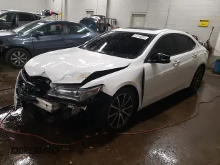 2017 Acura TLX V6 w/Technology Pkg z VIN 19UUB2F59HA003349, wystawiony jako Copart lot #81318084 z przebiegiem 104 300 mil mil oraz Szkoda całkowita • Salvage title. Historia ofert i sprzedaży dostępna na DreamBid. Obrazek 1.