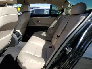 2011 BMW 5 Series 535i with VIN WBAFR7C59BC603284, listed as a Copart auction lot 50640615 with 110,665 mi miles and Salvage Title. Bid and sale history available at carsss.com. Image 10.