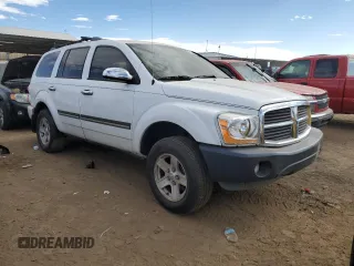 2006 Dodge Durango SLT with VIN 1D4HD48286F104619, listed as a Copart auction lot 77433824 with 221,631 mi miles and Salvage title. Bid and sale history available at DreamBid. Image 4.