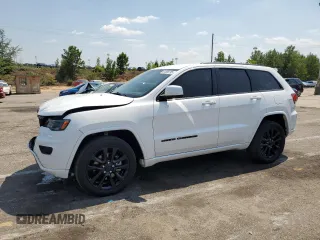 2021 Jeep Grand Cherokee Laredo E with VIN 1C4RJFAG7MC768582, listed as a Copart auction lot 61895795 with 53,238 mi miles and Salvage title. Bid and sale history available at DreamBid. Image 1.
