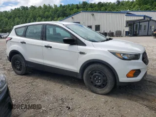 2018 Ford Escape S with VIN 1FMCU0F79JUB26918, listed as a Copart auction lot 56510775 with 184,176 mi miles and Salvage title. Bid and sale history available at DreamBid. Image 4.