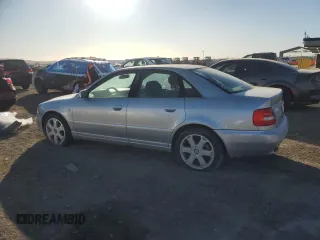2001 Audi S4 with VIN WAURD68D31A020659, listed as a Copart auction lot 88546765 with 182,043 mi miles and Clean Title. Bid and sale history available at carsss.com. Image 2.