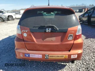 2012 Honda Fit Sport with VIN JHMGE8H57CC024375, listed as a Copart auction lot 47444835 with 0 mi miles and Salvage Title. Bid and sale history available at carsss.com. Image 6.