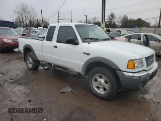 2001 Ford Ranger XL Fleet with VIN 1FTZR15E41TA20422, listed as a Copart auction lot 43518885 with 232,612 mi miles and Clean Title. Bid and sale history available at DreamBid. Image 4.