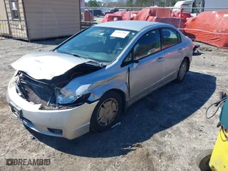 2009 Honda Civic Hybrid with VIN JHMFA36249S000925, listed as a IAAI auction lot 41823981 with 201,346 mi miles. Bid and sale history available at carsss.com. Image 17.