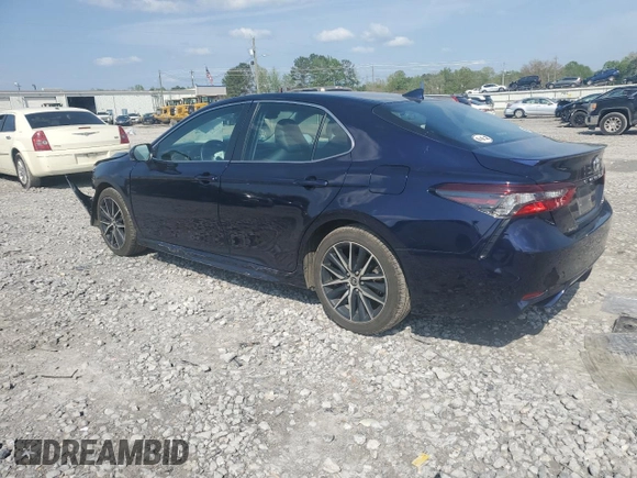2022 Toyota Camry SE with VIN 4T1T11AK7NU651525, listed as a Copart auction lot 51455935 with 81,118 mi miles and Salvage Title. Bid and sale history available at carsss.com. Image 2.