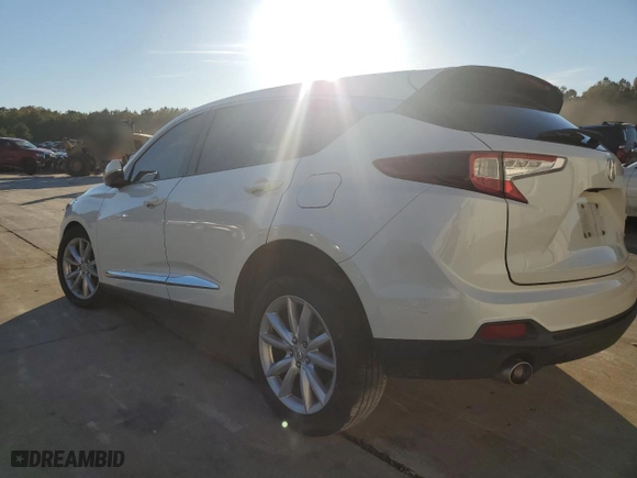 2019 Acura RDX with VIN 5J8TC2H35KL029737, listed as a Copart auction lot 80466704 with 75,827 mi miles and Salvage Title. Bid and sale history available at carsss.com. Image 2.
