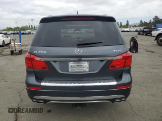 2014 Mercedes-Benz GL 450 with VIN 4JGDF7CE2EA306095, listed as a Copart auction lot 53531685 with 79,586 mi miles and Salvage title. Bid and sale history available at DreamBid. Image 6.