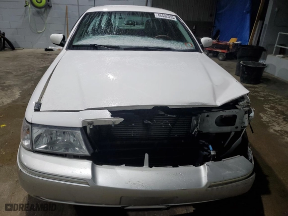 2004 Mercury Grand Marquis GS with VIN 2MEFM74W64X662709, listed as a Copart auction lot 46402055 with 100,715 mi miles and Salvage Title. Bid and sale history available at carsss.com. Image 5.