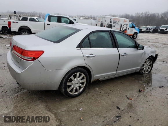 2010 Lincoln MKZ with VIN 3LNHL2GC2AR754598, listed as a Copart auction lot 43327315 with 91,874 mi miles and Salvage title. Bid and sale history available at DreamBid. Image 3.