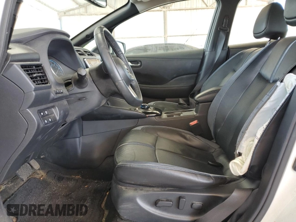 2021 Nissan LEAF SL Plus с VIN 1N4BZ1DV3MC555061, выставлен на аукционе Copart как лот 55882525 с пробегом 55 812 миль миль и Списание • Salvage title. История ставок и продаж доступна на DreamBid. Изображение 7.