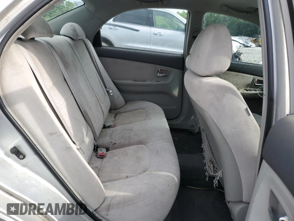2007 Kia Spectra EX with VIN KNAFE121375410633, listed as a Copart auction lot 57424305 with Not provided miles and Salvage title. Bid and sale history available at DreamBid. Image 10.