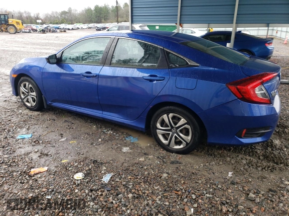 2016 Honda Civic Sedan LX with VIN 19XFC2F55GE014946, listed as a Copart auction lot 48106205 with 32,324 mi miles and Salvage Title. Bid and sale history available at carsss.com. Image 2.