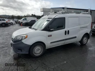 2015 Ram ProMaster City Cargo Tradesman with VIN ZFBERFAT3F6975544, listed as a Copart auction lot 49015635 with 190,163 mi miles and Clean Title. Bid and sale history available at carsss.com. Image 1.