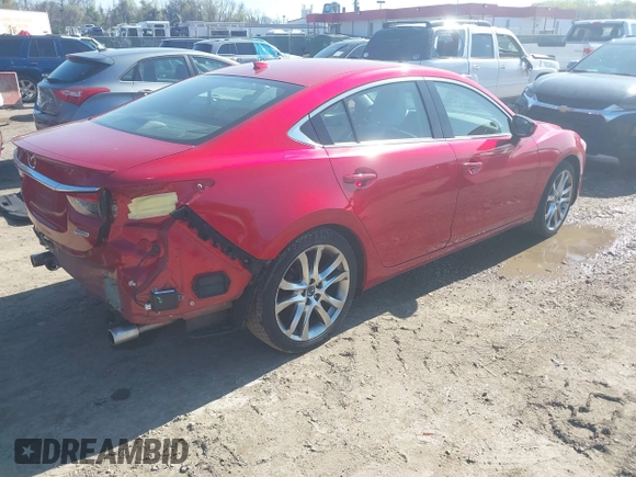 2014 Mazda 6 i Grand Touring with VIN JM1GJ1W60E1131931, listed as a IAAI auction lot 41995733 with 179,118 mi miles. Bid and sale history available at carsss.com. Image 4.