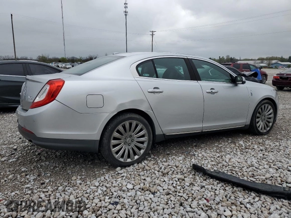 2013 Lincoln MKS with VIN 1LNHL9DK1DG604272, listed as a Copart auction lot 52880255 with 132,768 mi miles and Clean title. Bid and sale history available at DreamBid. Image 3.
