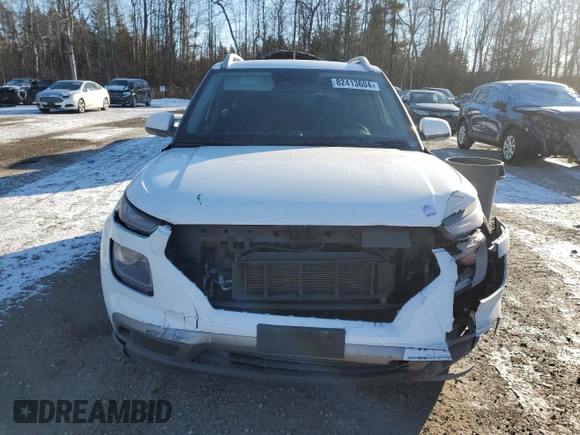 2024 Hyundai Venue SEL with VIN KMHRC8A39RU290214, listed as a Copart auction lot 82413604 with 52,988 mi miles and Salvage Title. Bid and sale history available at DreamBid. Image 5.