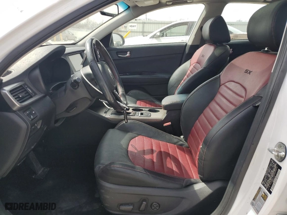 2019 Kia Optima SX with VIN 5XXGW4L25KG335015, listed as a Copart auction lot 49240855 with 51,933 mi miles and Salvage Title. Bid and sale history available at carsss.com. Image 7.