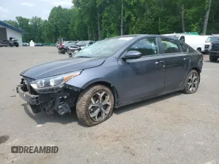2021 Kia Forte LXS with VIN 3KPF24AD7ME290313, listed as a Copart auction lot 59758995 with 72,738 mi miles and Non repairable. Bid and sale history available at DreamBid. Image 1.
