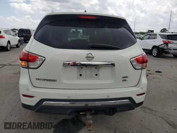 2014 Nissan Pathfinder S with VIN 5N1AR2MM5EC730331, listed as a Copart auction lot 60221925 with 115,015 mi miles and Salvage title. Bid and sale history available at DreamBid. Image 6.
