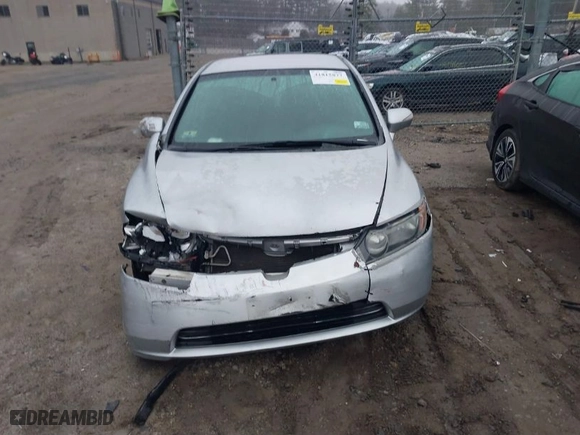 2008 Honda Civic Hybrid with VIN JHMFA36208S018725, listed as a IAAI auction lot 41815877 with 192,203 mi miles. Bid and sale history available at carsss.com. Image 12.