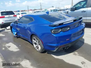 2019 Chevrolet Camaro 1SS with VIN 1G1FF1R76K0153718, listed as a IAAI auction lot 41938230 with 51,642 mi miles. Bid and sale history available at carsss.com. Image 3.