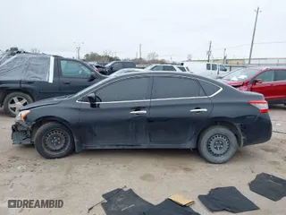 2014 Nissan Sentra SV with VIN 3N1AB7AP1EY311729, listed as a IAAI auction lot 41617399 with 156,094 mi miles. Bid and sale history available at carsss.com. Image 15.