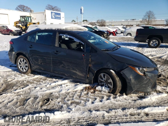2024 Toyota Corolla LE with VIN 5YFB4MDE0RP178066, listed as a Copart auction lot 41415725 with 12,114 mi miles and Salvage Title. Bid and sale history available at carsss.com. Image 4.