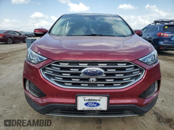 2019 Ford Edge Titanium z VIN 2FMPK3K97KBB49427, wystawiony jako Copart lot #57765745 z przebiegiem 43 656 mil mil oraz Szkoda całkowita • Salvage title. Historia ofert i sprzedaży dostępna na DreamBid. Obrazek 5.