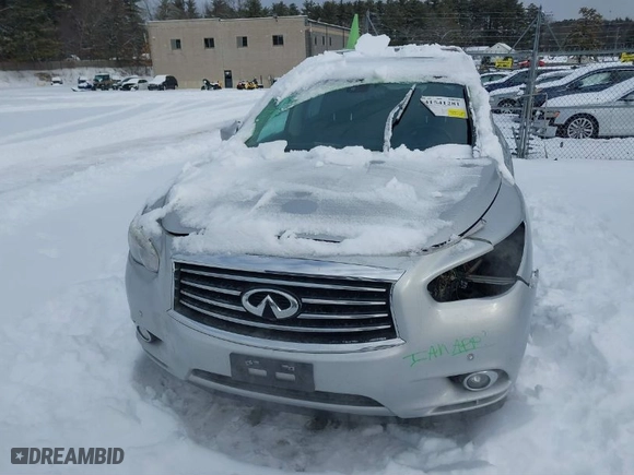 2014 Infiniti QX60 with VIN 5N1AL0MM7EC517094, listed as a IAAI auction lot 41541281 with 141,790 mi miles. Bid and sale history available at carsss.com. Image 13.