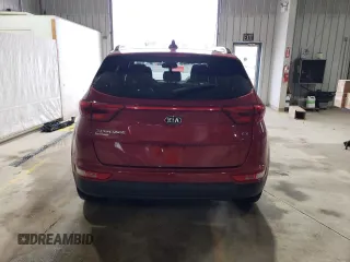 2018 Kia Sportage EX with VIN KNDPNCAC1J7446998, listed as a Copart auction lot 48864255 with 90,304 mi miles and Salvage Title. Bid and sale history available at carsss.com. Image 6.