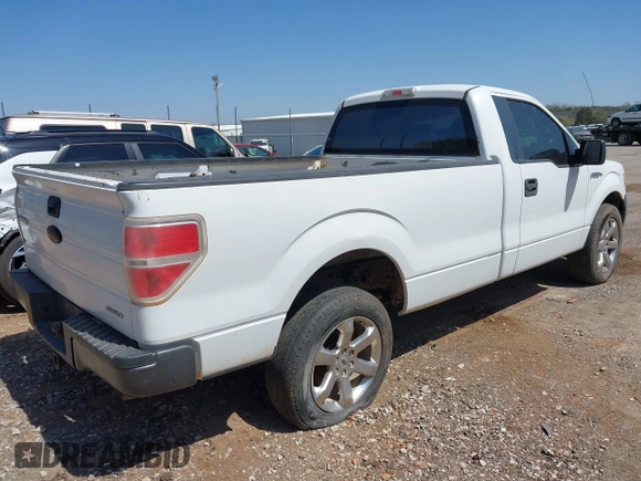 2011 Ford F-150 XL with VIN 1FTMF1CMXBKD53647, listed as a IAAI auction lot 41879176 with 207,370 mi miles. Bid and sale history available at carsss.com. Image 4.