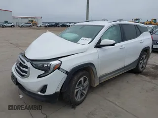 2018 GMC Terrain SLT Diesel with VIN 3GKALREU5JL331578, listed as a IAAI auction lot 41629127 with 83,185 mi miles and . Bid and sale history available at DreamBid. Image 19.
