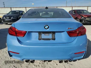 2018 BMW M4 with VIN WBS4Y9C51JAC87281, listed as a Copart auction lot 40663874 with 53,003 mi miles. Bid and sale history available at carsss.com. Image 6.