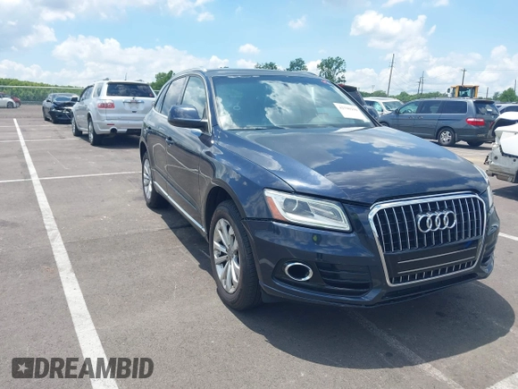 2014 Audi Q5 Premium Plus with VIN WA1LFAFP8EA061355, listed as a IAAI auction lot 42790298 with 210,382 mi miles and . Bid and sale history available at DreamBid. Image 1.