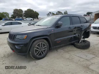 2019 Jeep Grand Cherokee Trailhawk with VIN 1C4RJFLT1KC640958, listed as a Copart auction lot 47640714 with 40,393 mi miles and . Bid and sale history available at DreamBid. Image 1.