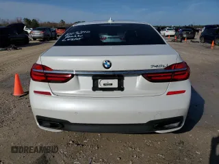 2016 BMW 7 Series 740i with VIN WBA7E2C58GG548314, listed as a Copart auction lot 72876922 with 74,981 mi miles. Bid and sale history available at carsss.com. Image 6.