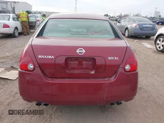 2005 Nissan Maxima 3.5 SL with VIN 1N4BA41E75C808199, listed as a IAAI auction lot 41287107 with 845,005 mi miles. Bid and sale history available at carsss.com. Image 16.